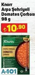 KNORR ARPA ŞEHRİYELİ DOMATES ÇORBASI KNORR ARPA ŞEHRİYELİ DOMATES ÇORBASI